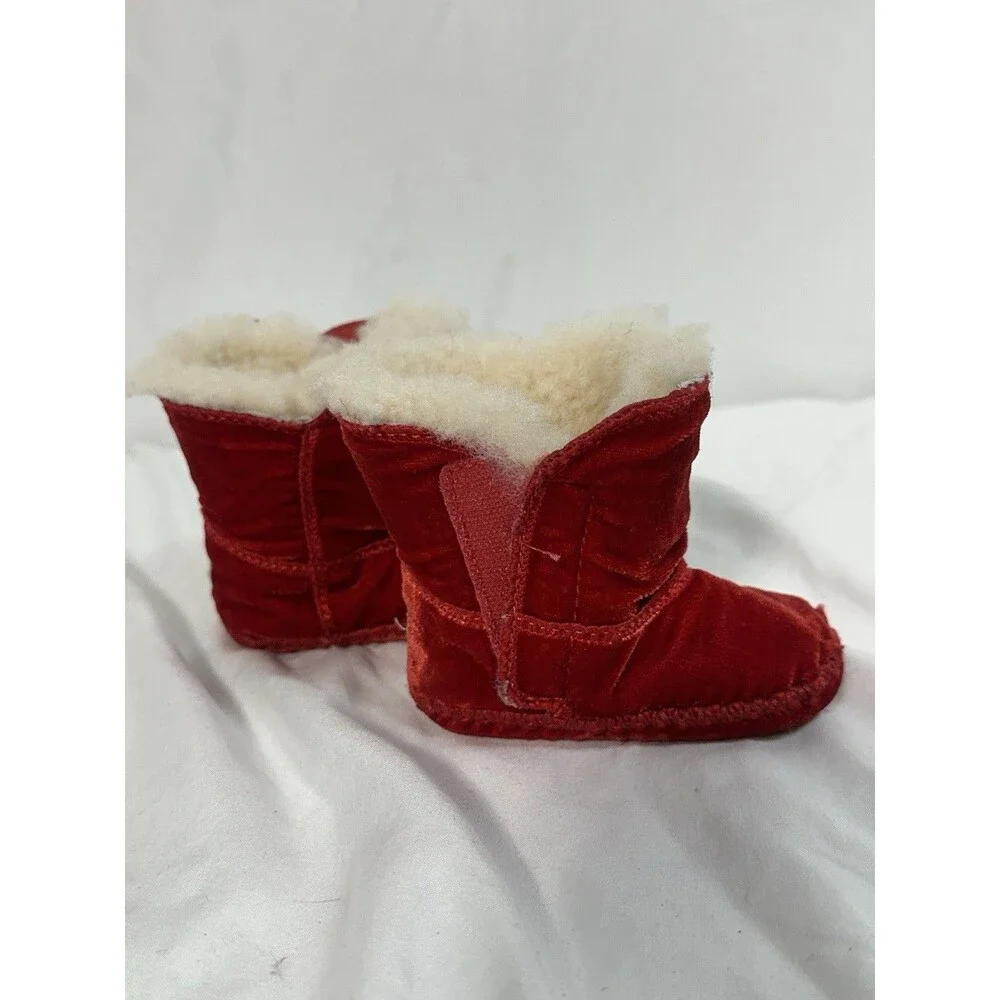 UGG Boots Red Baby Girl 0/1 Winter Boots Infant Footwear